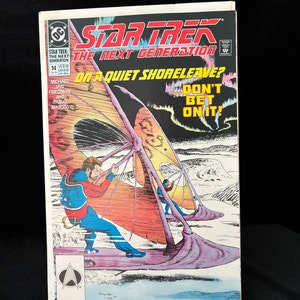 Star Trek, “The Next Generation", No. 14, (1989 2nd Series); "On a Quiet Shoreleave"; Michael Jan Friedman and Pablo Marcus, DC Comics, 1990