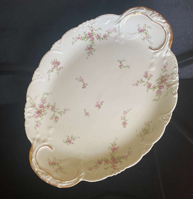 Theodore Haviland Limoges France schleiger 151 1903 Large Oval Serving