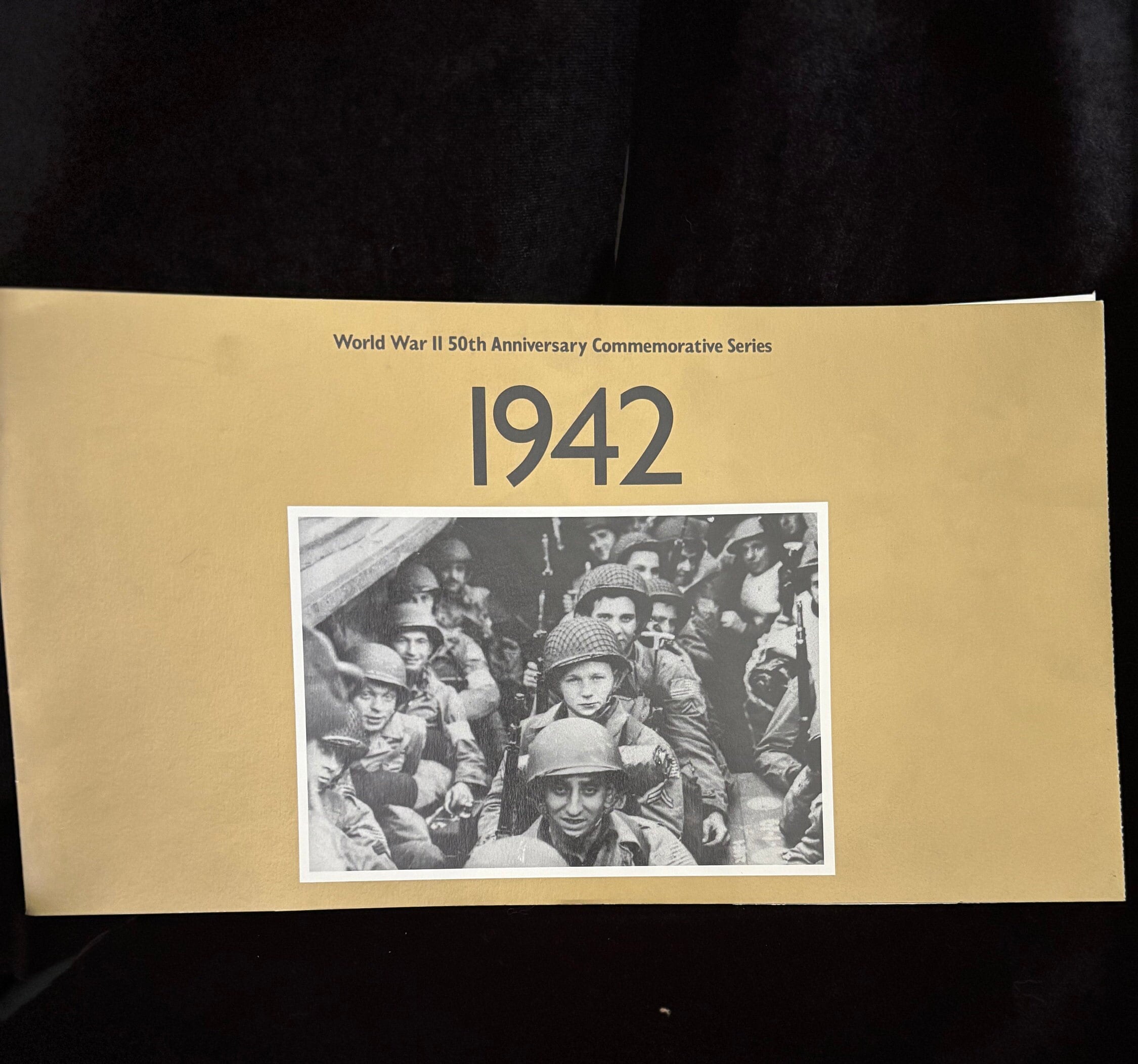 第二次世界大戦50周年記念切手シリーズ USPS、「1942年：戦場へ