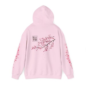 Japanese Cherry Blossom Hoodie: Sakura Streetwear, Print-on Designs - Etsy