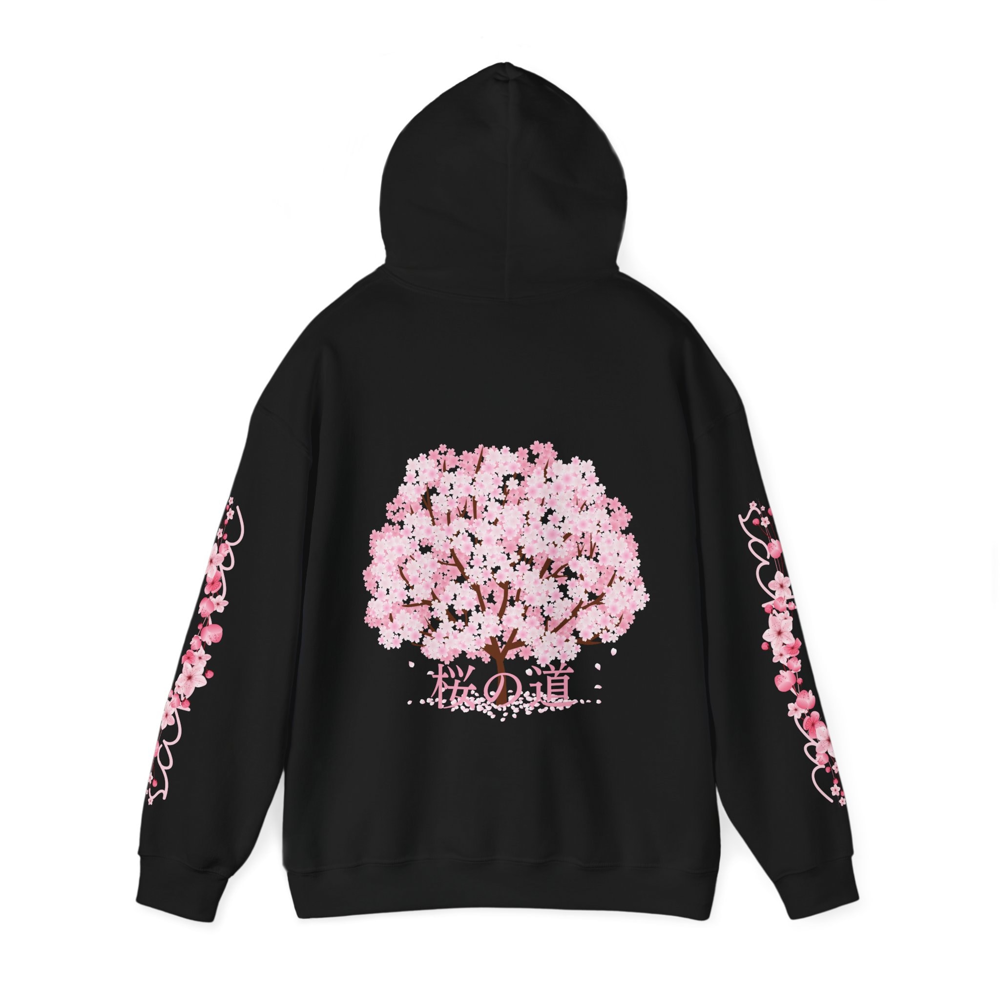 【超希少】Dime Cherry Blossom hoodie black Cherry Blossom Hoodie, Neon Sakura Tree Hoodie, Japanese