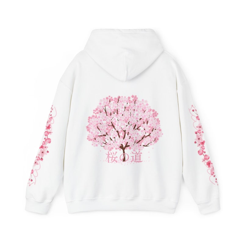 Japanese Cherry Blossom Hoodie, Sakura Hoodie, Japanese Streetwear ...