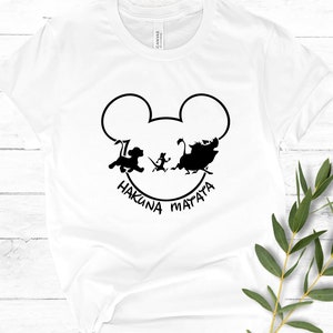 Hakuna Matata Shirt, Retro Disney Shirt, Animal Kingdom Shirt, Disney Family Shirts, Leopard Disney Vacation Shirts, Couples Trip Shirts