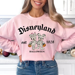 Disneyland Halloween Sweatshirt, Magical Land Halloween Sweatshirt, Halloween Sweatshirt, Mickey Minnie, Trendy Sweatshirt