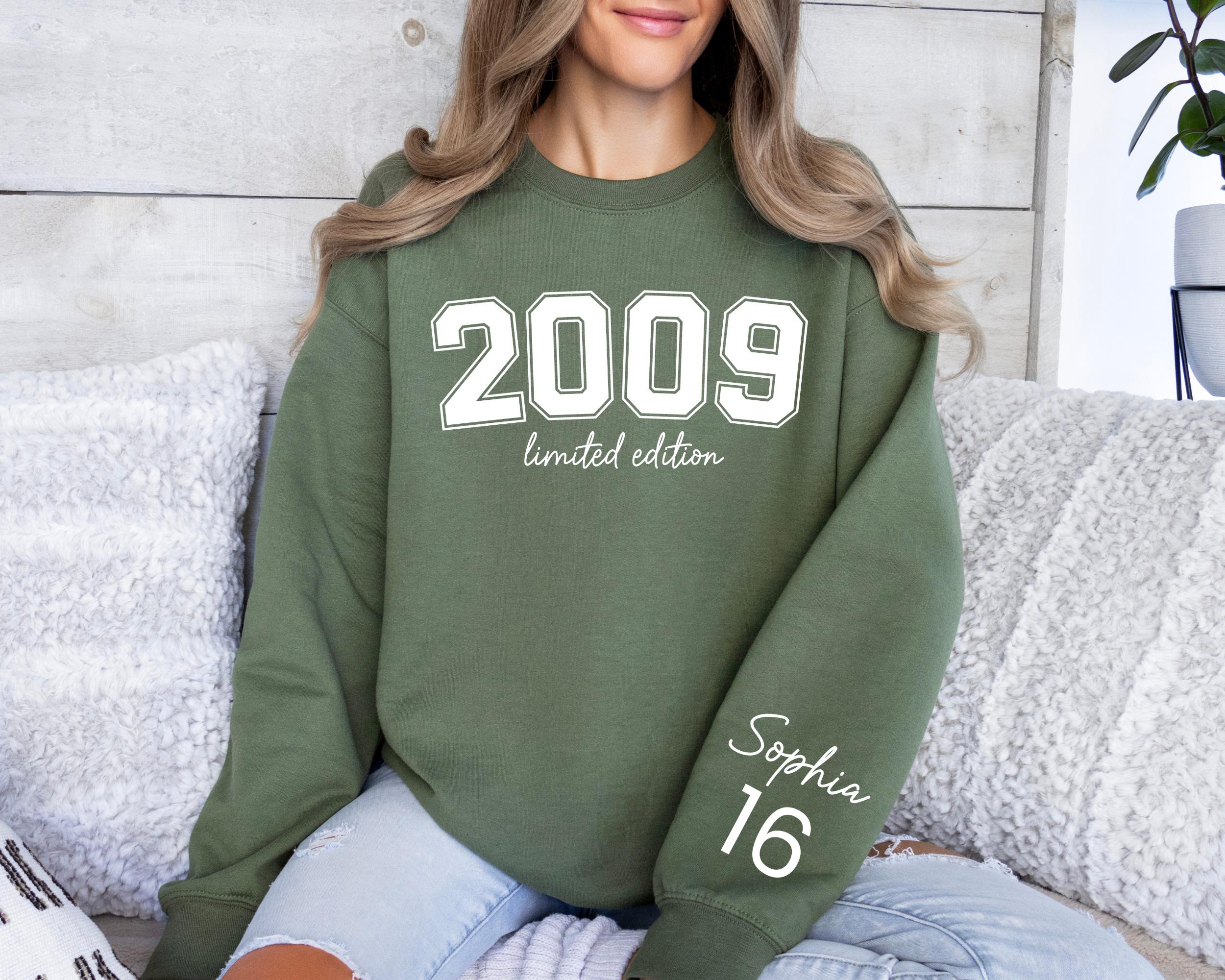 Custom Sweet 16 Birthday Sweaters, Sweet Sixteen Gift,Personalized 16 Bday Sweater, Sixteen Hoodie for Girl,16th Birthday Gift for Daughter