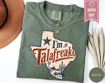 Camiseta Comfort Colors® "Soy un Talafreako James Talarico", camiseta del Senado 2026, camisetas "Vota por los Talaricos para Texas", camiseta "Tejano liberal, haz que Texas sea azul"