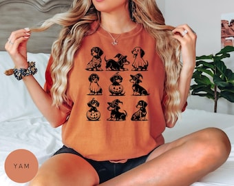 Dachshund Halloween Sweatshirt: Wiener Dog Mom Crewneck