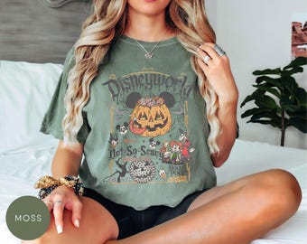 Vintage Disneyworld Halloween Shirt: Mickey's Not So Scary Party