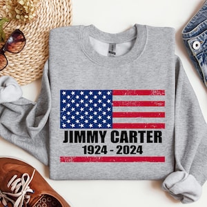 Jimmy Carter Sweatshirt, Jimmy Carter RIP, Jimmy Carter Hoodie, Jimmy Carter Rip shirt, Jimmy Carter memorial RIP Sweatshirt,Carter memorial