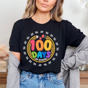 100 Days of School Shirt, 100 Day Shirt, Back to School Shirt, Gift For Teacher, 100th Day Of School Celebration, Student Shirt