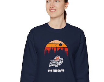 Mother's Day Therapy Sweatshirt - Camping and Hiking shirt