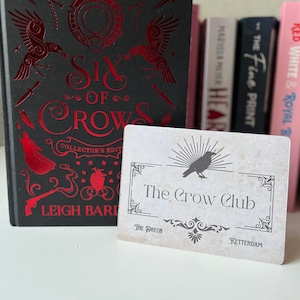 Six of Crows Membership card