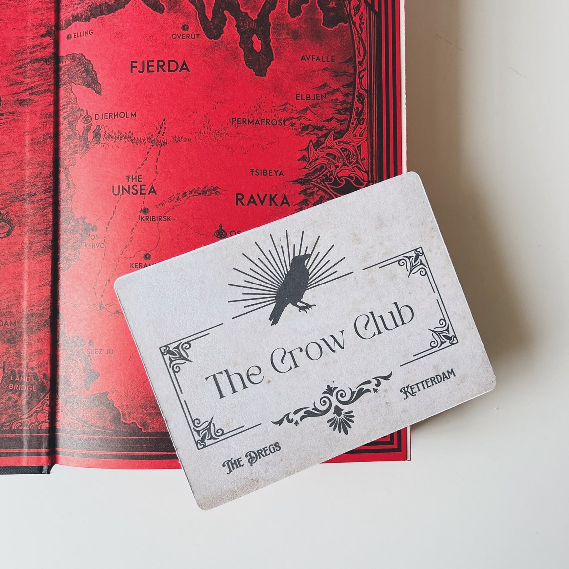 Six of Crows Membership Card Etsy
