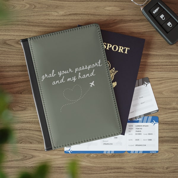 Romantic Passport Cover; Swiftie Travels; Perfect Gift for Travelers; Adventurous Gifts; Gifts for Her; Small Gifts