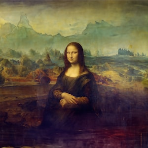 Digitally Remastered Mona Lisa Art Print - Classic Renaissance Poster, Fine Art Reproduction, Vintage Wall Decor, Iconic Portrait Artwork