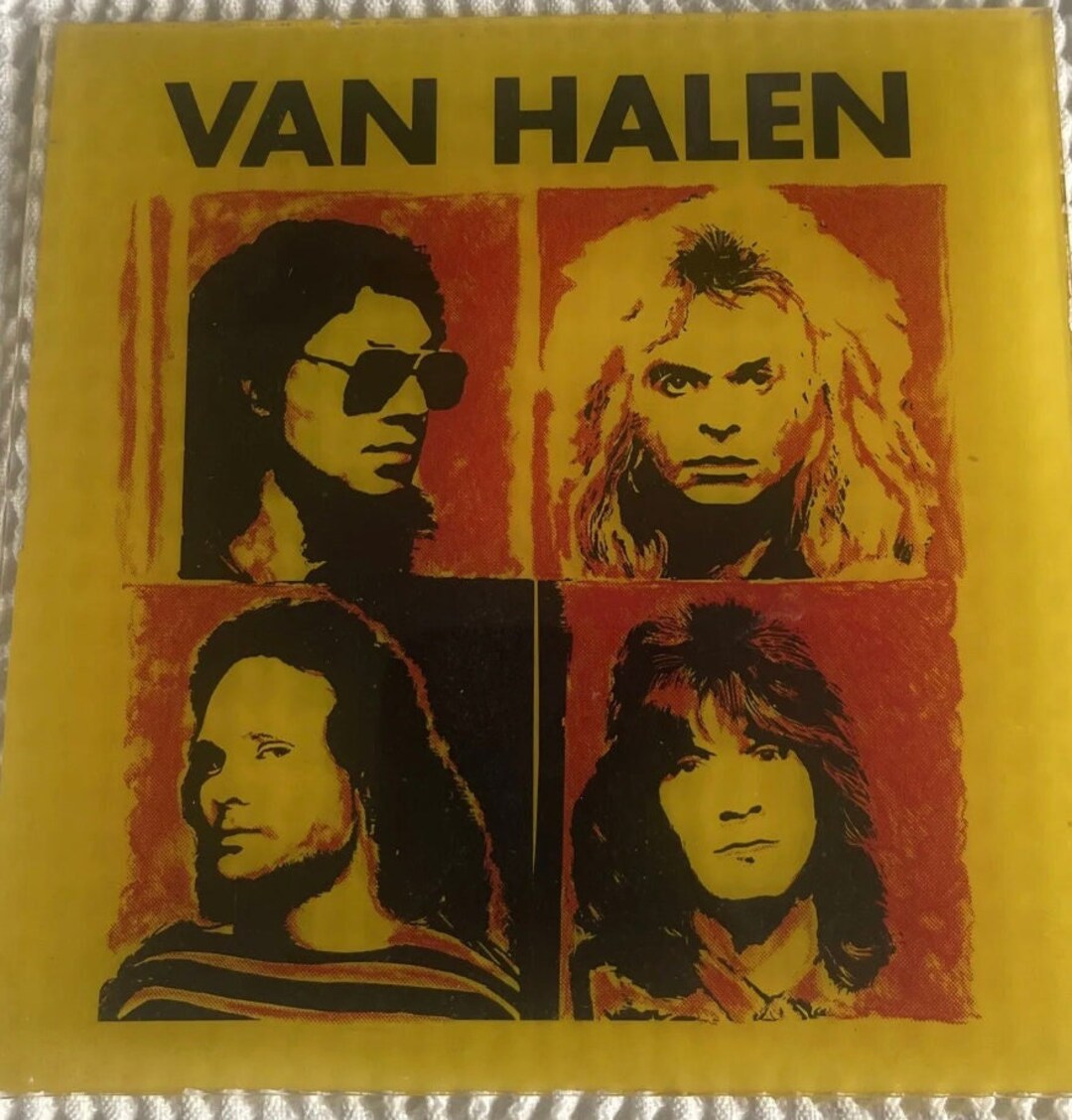 Van Halen-original Carnival Mirror 1982 - Etsy