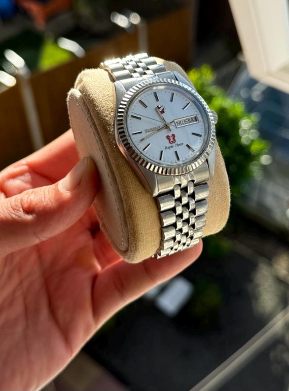 Vintage Rado Purple Horse - Etsy