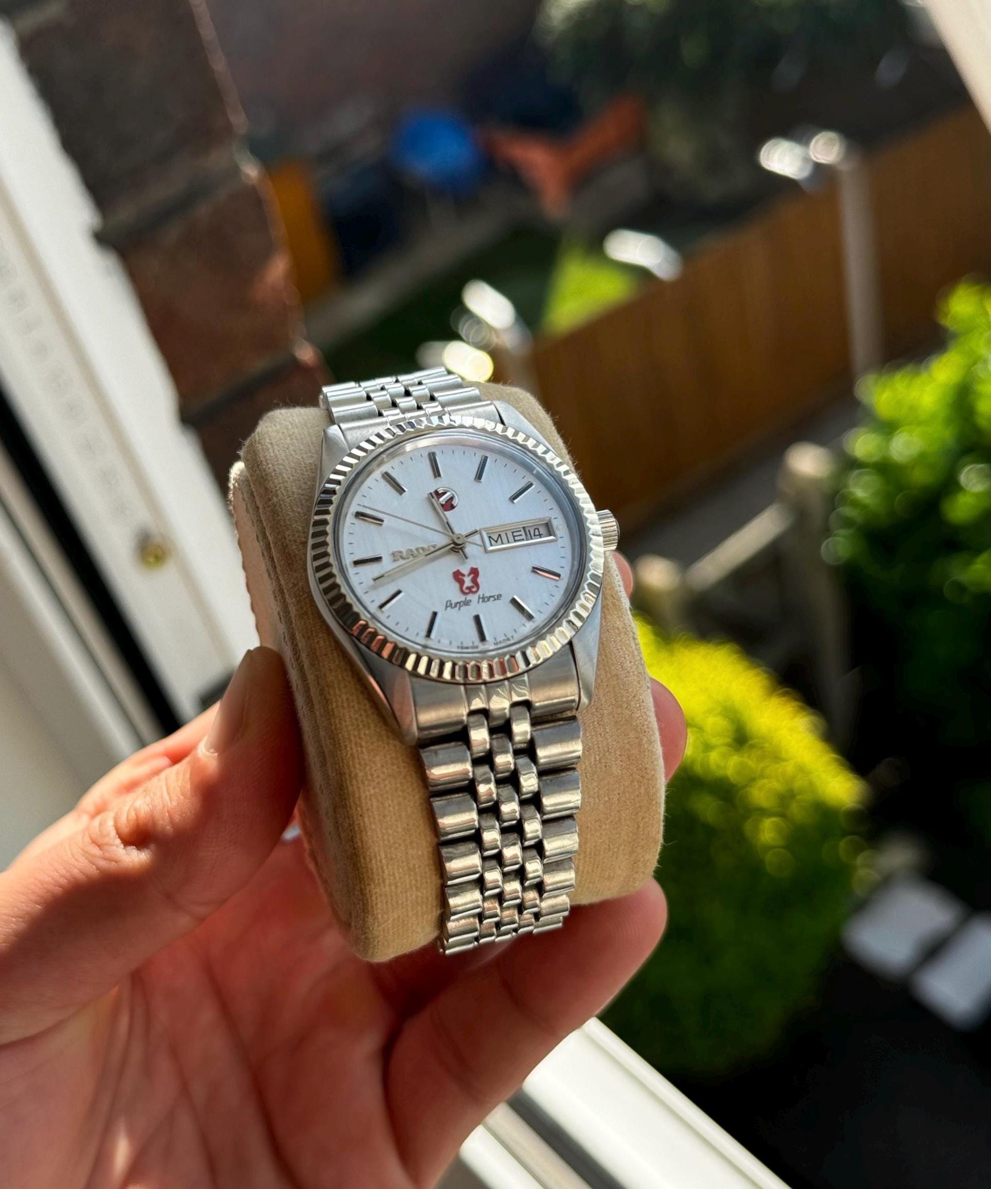 Vintage Rado Purple Horse - Etsy Denmark