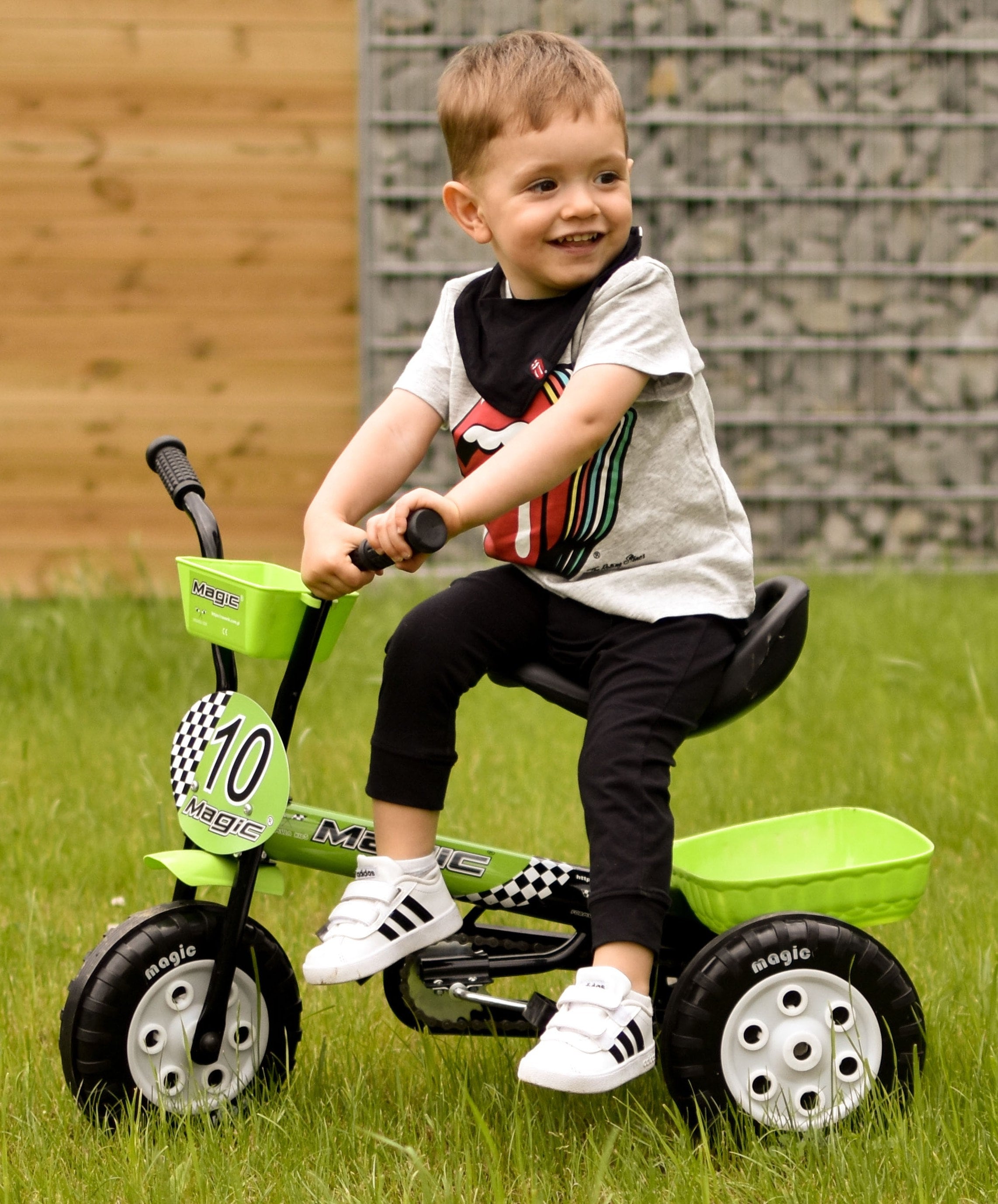 Tricycle MAGIC avec entra nement par cha ne pour enfants R1