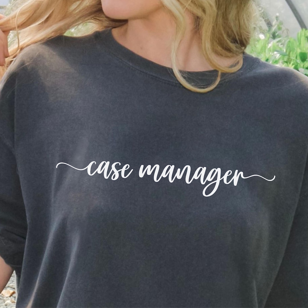 Comfort Colors® Case Manager T-shirt - Unisex Garment-dyed Tee for ...