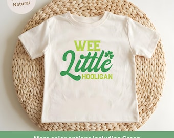 Wee Little Hooligan Baby T Shirt - Lustiges Kleinkind Fein Jersey Tshirt, süßes Kleinkind Top, Kinder Grafik T-Shirt, Neugeborenen Kleidung, Baby 6 M-24 M