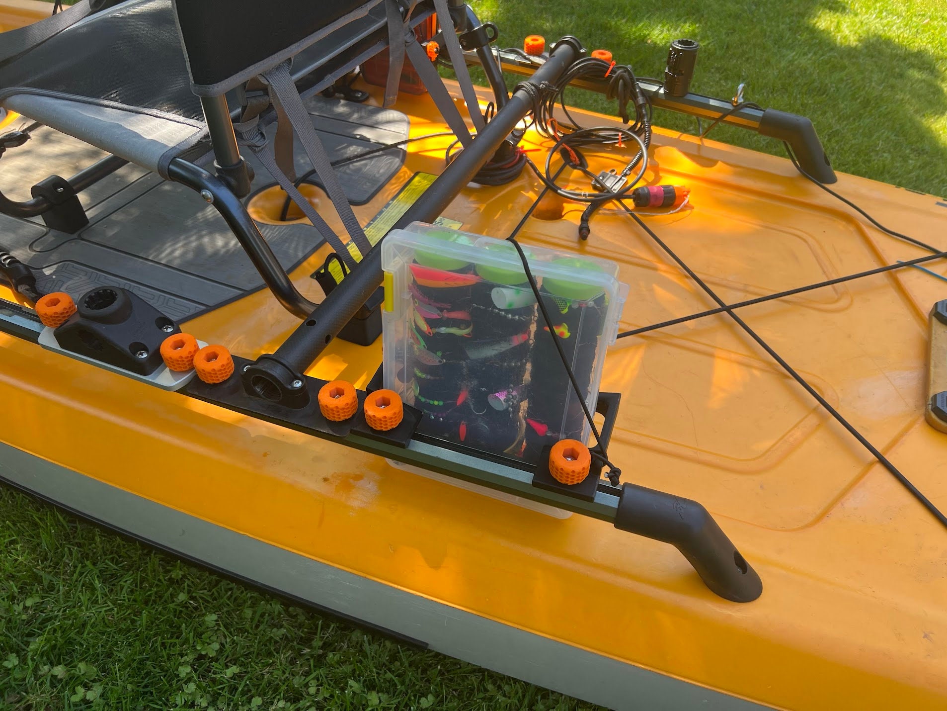 H Rial Hobie Lynx H Rail Side Loader 3600 Tackle System - Etsy