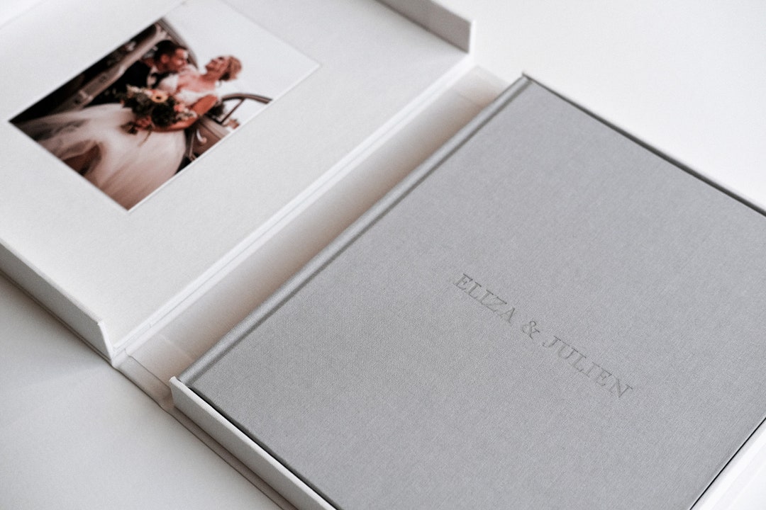 Wedding, Family, Birth Photo Box and Book, Customizable Box, Handmade ...