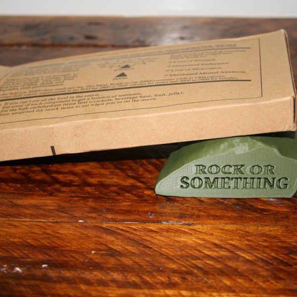 Rock or Something For Your MRE or Desk!