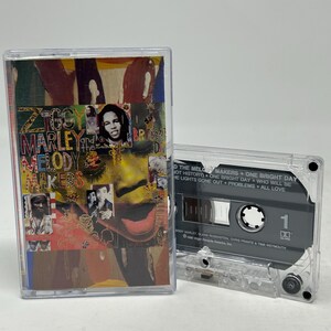 Ziggy Marley and the Melody Makers One Bright Day vintage cassette tape with new case