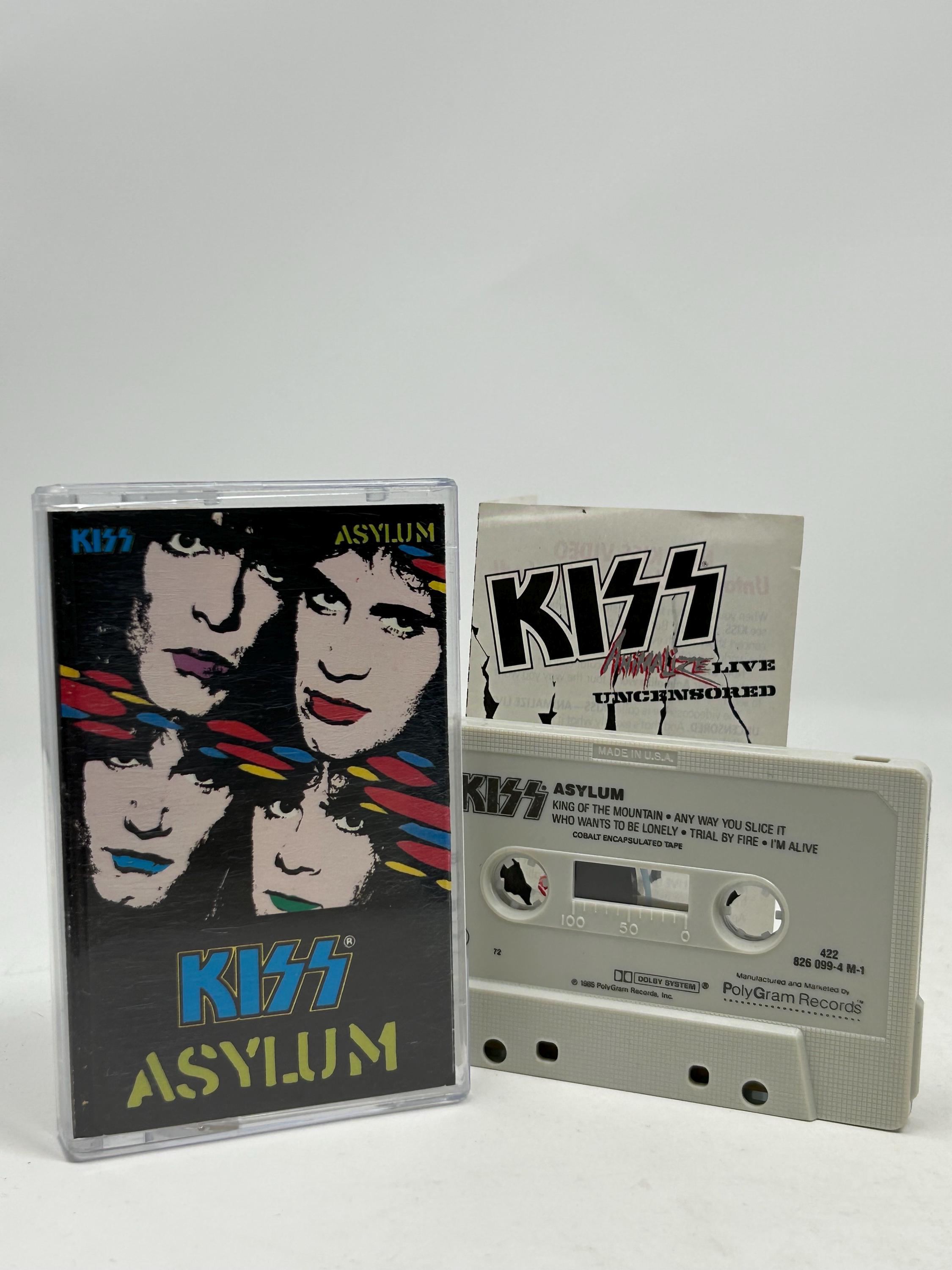 Kiss Asylum Vintage Cassette Tape With New Case - Etsy
