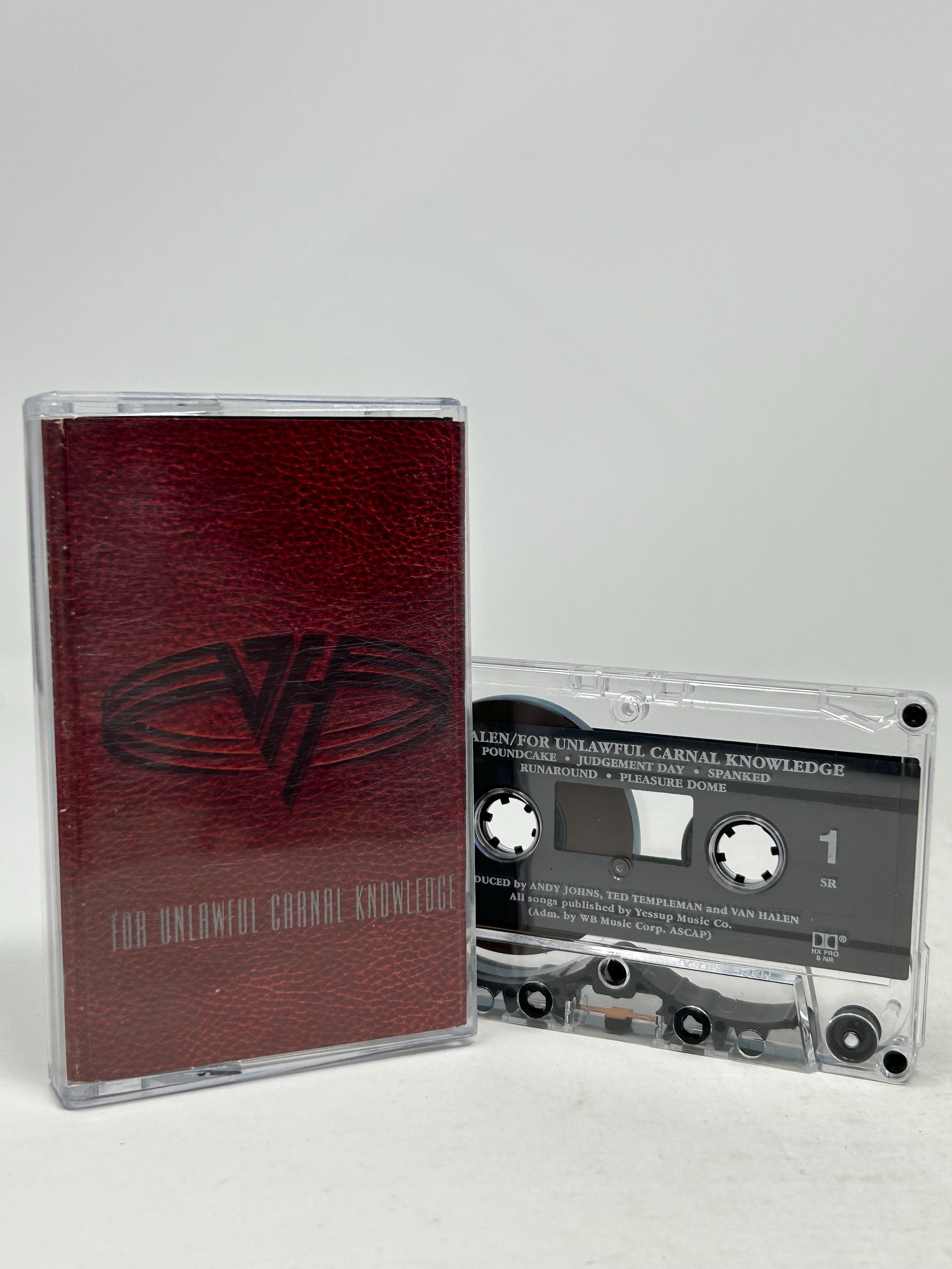 Van Halen for Unlawful Carnal Knowledge Vintage Cassette Tape With 