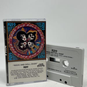 Kiss Rock And Roll Over ヴィンテージ カセットテープ（新品ケース付き）
