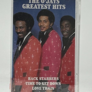 The O&#39;Jays Greatest Hits vintage cassette tape new in shrinkwrap