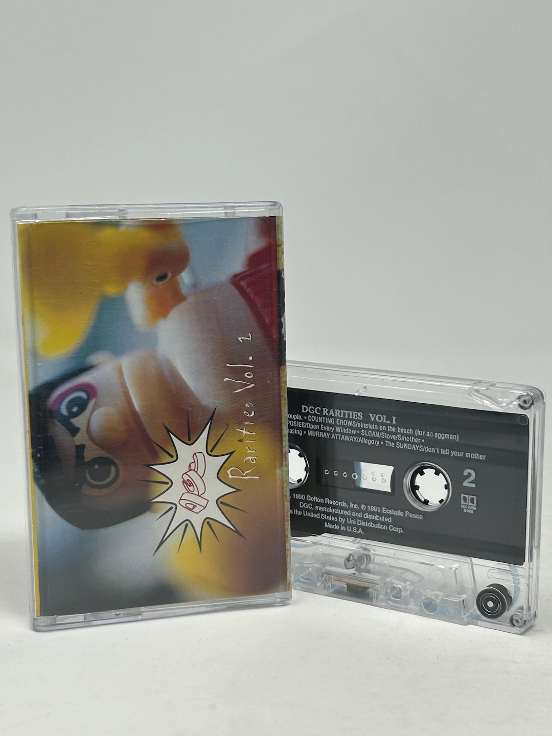 DGC Rarities Volume 1 Vintage Cassette Tape With New Case - Etsy