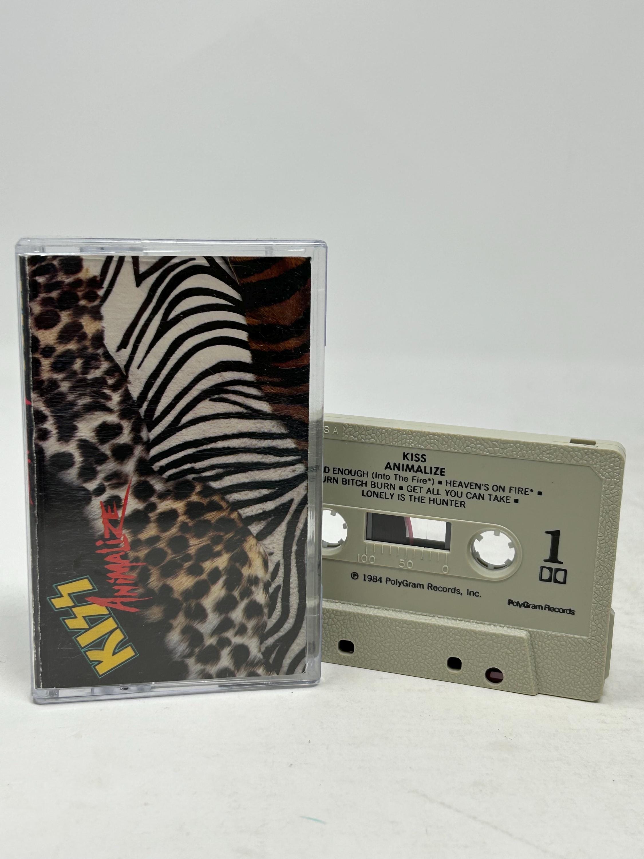 Kissのアルバム『Animalize』のヴィンテージカセットテープ（新品