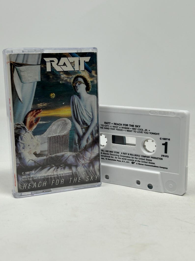 Ratt Reach for the Sky Vintage Cassette Tape With New Case - Etsy