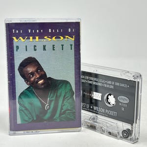 Wilson Pickett The Very Best Of Wilson Pickett vintage cassette tape with new case