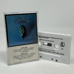 Fita cassete vintage The Eagles Their Greatest Hits 1971-1975 com estojo novo