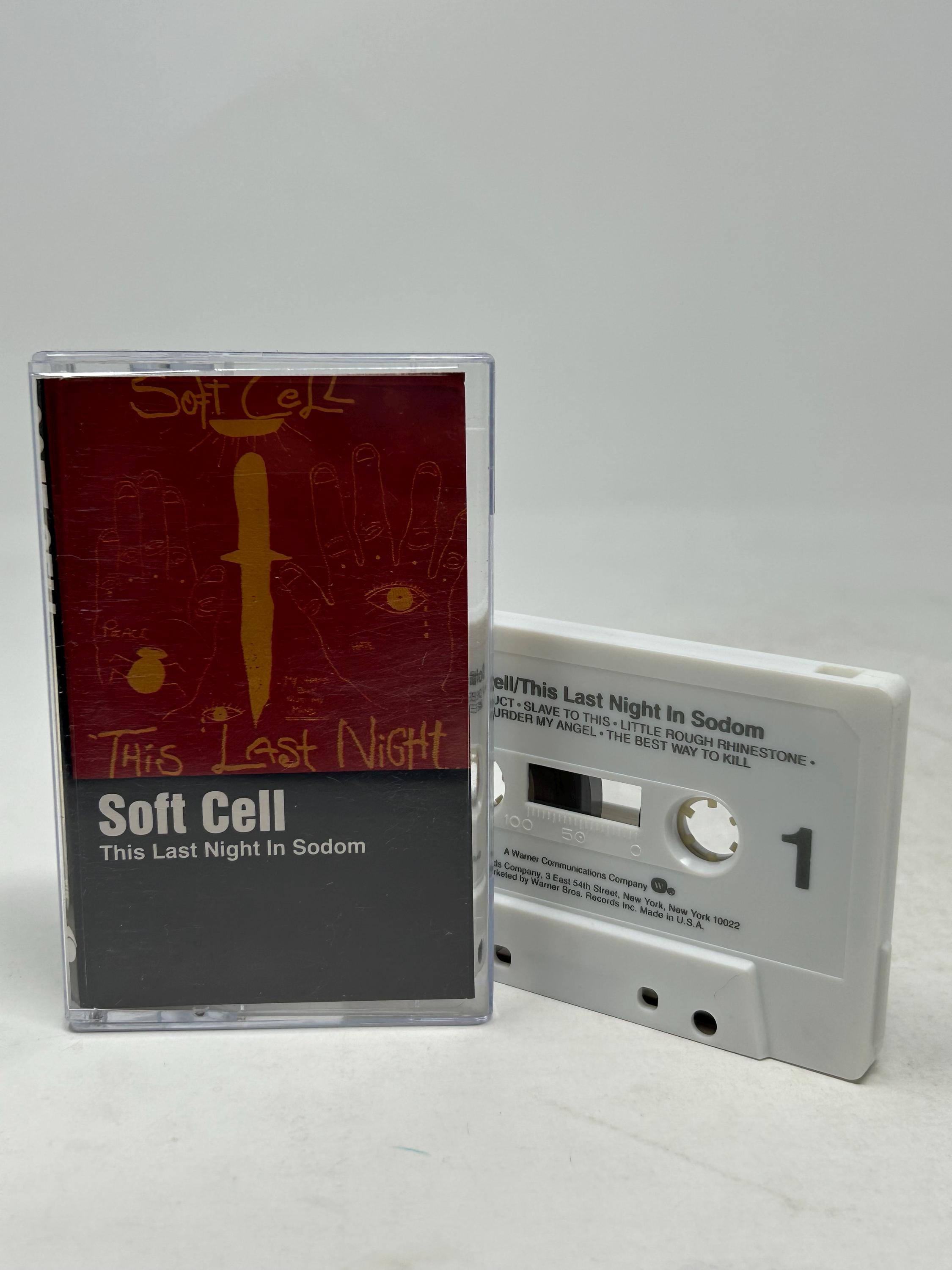 Soft Cell This Last Night in Sodom Vintage Cassette Tape With New 