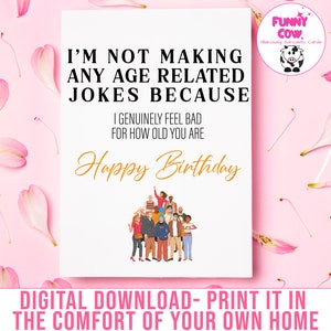 PLAISANCES LIÉES À L'ÂGE Carte d'anniversaire : carte de partenaire | carte d'ami | Carte de collègue | femme/mari | Coquine | Carte d'anniversaire drôle | Cartes amusantes