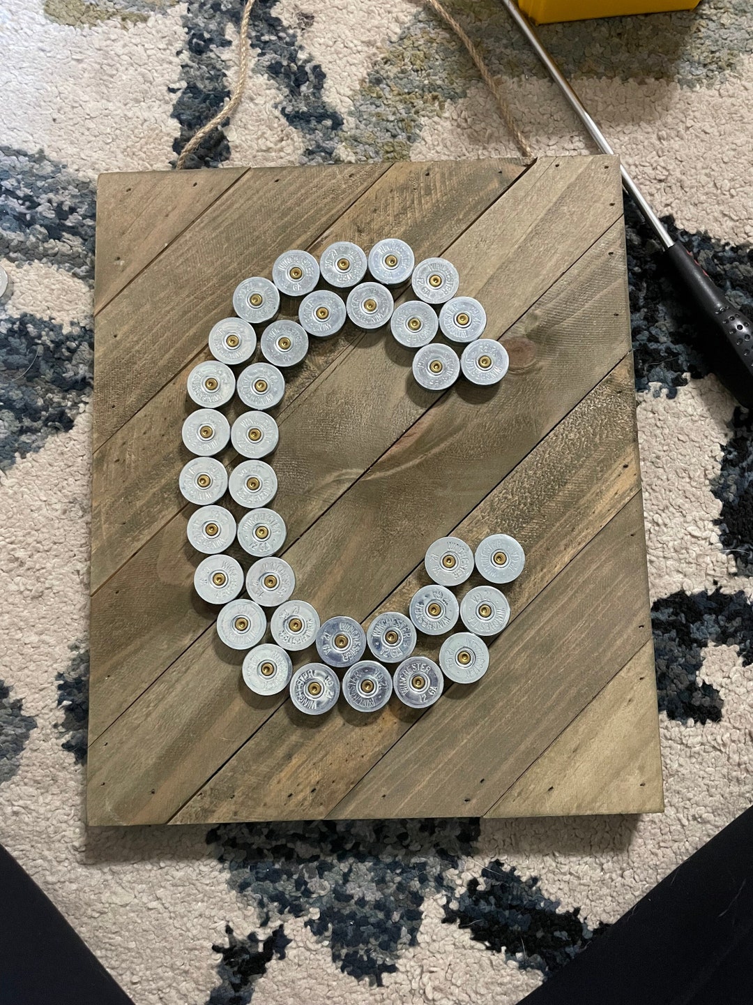 Shotgun Shell Letter Sign - Etsy Australia