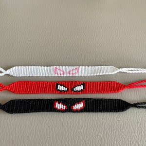 Bracelets d'amitié Spiderman / Spidergwen / Miles Morales image 1