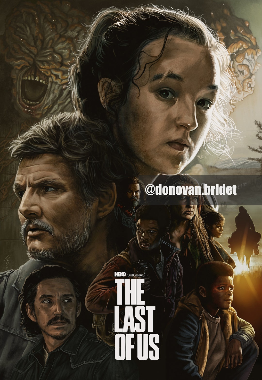 Editora Europa - Bookzine Pôster Cinema e Series - The Last Of Us HBO -  Pôster B