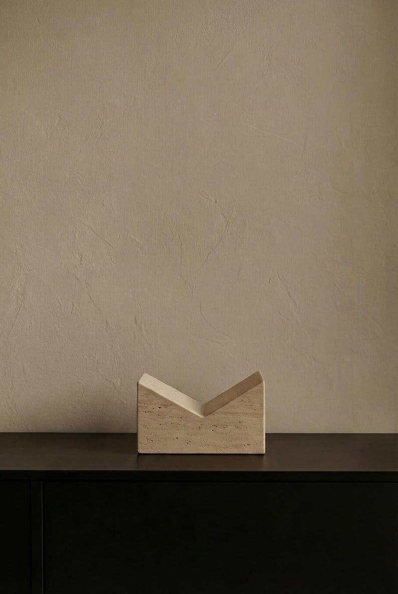 Travertine Beige Bookstand, Holy Bible Stand From Travertine, Luxury Quran Holder image 13