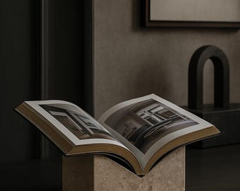 Travertine Beige Bookstand, Holy Bible Stand Holder From Travertine