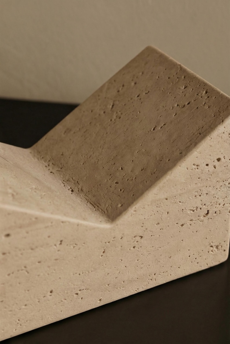Travertine Beige Bookstand, Holy Bible Stand From Travertine, Luxury Quran Holder image 11