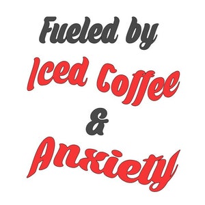 Iced Coffee & Anxiety