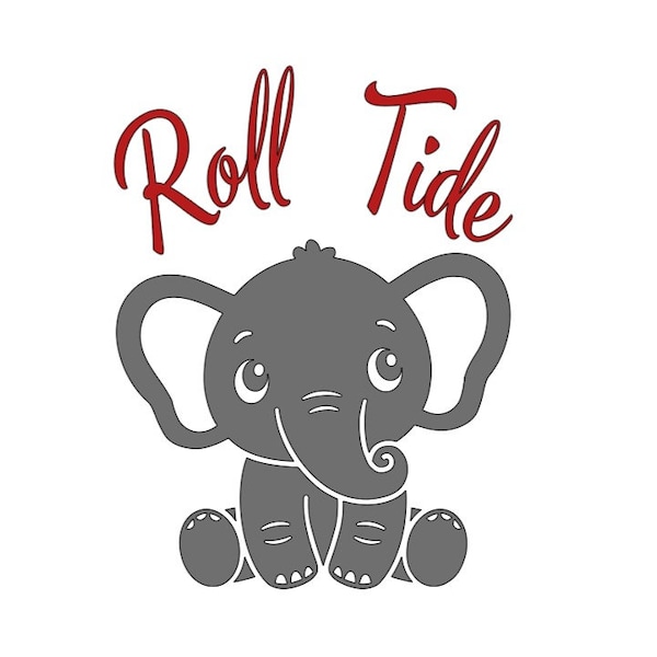 Kids Alabama Roll Tide Shirt – Etsy