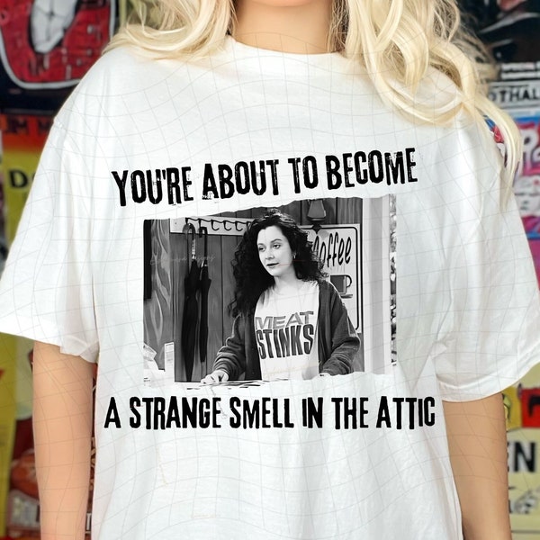 Strange smell in the attic, Sitcom Shirt png, 90’s Mom Vibes PNG Digital Download PNG Retro Mom, Funny shirt png