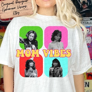 90er Jahre Mom Vibes Sublimation Digital Download PNG Retro Mom